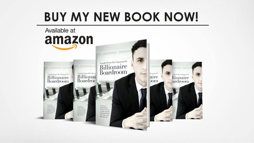 book, published, autobiography, business, Joseph Valente, The Apprentice, Amazon, writer, ghostwriter, client, best seller, number one