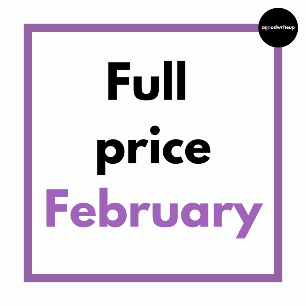 Jo Watson, copywriter, agoodwriteup, sale, discount, full price, half price, blogging, copywriting