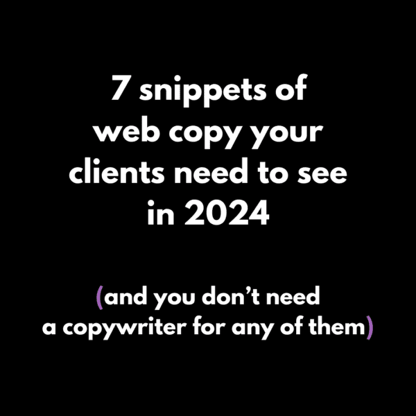 Jo Watson, agoodwriteup, copywriter, blog, website copy, web copy, 2024, clients, website, Sorted in 60