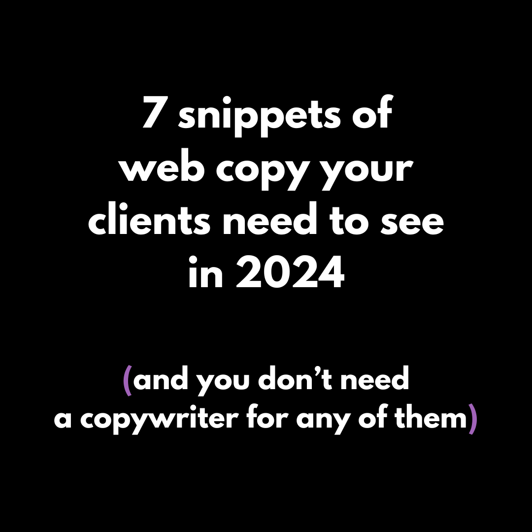 Jo Watson, agoodwriteup, copywriter, blog, website copy, web copy, 2024, clients, website, Sorted in 60